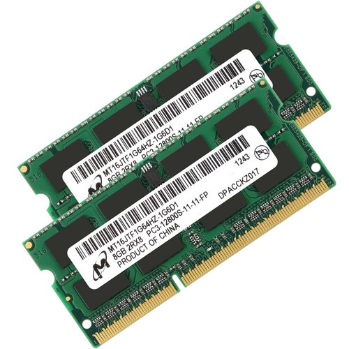 Micron 16GB 8GB 4GB PC3-12800S 2Rx8 DDR3 1600MHz 204Pin SODIMM Laptop Memory LOT - Picture 3 of 14