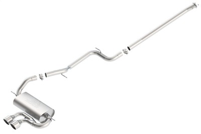 Borla 140504 S-Type Exhaust System Fits 2013-2018 Focus ST