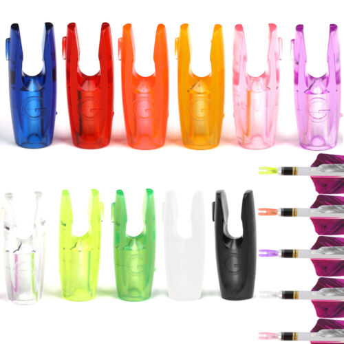 50X Archery Arrow Nocks 3.2 Mm Pin Nock Plastic DIY Bow Hunting - Picture 2 of 46
