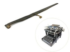 B Key & Wood Sublever for Remington Typewriter Antique Standard No.6 No.7 Vtg thumbnail