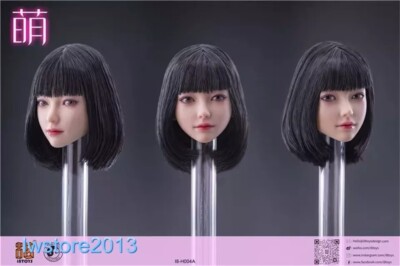 US 1/6 I8-H004A Mandy Beauty Girl Head Sculpt For 12'' Female PH TBL Figure Body