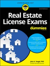 Real Estate License Exams For Dummies - Paperback By Yoegel, John A. - VERY GOOD