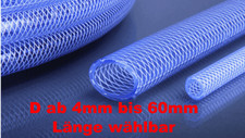 PVC Gewebeschlauch Druckluftschlauch Wasserschlauch PVC Schlauch ab D4mm L w&auml;hl