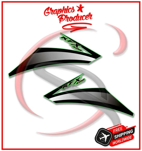 Kawasaki Kfx 400 Kfx400 Graphics Stickers Decals 2003-2008 Model Premium Vinyl