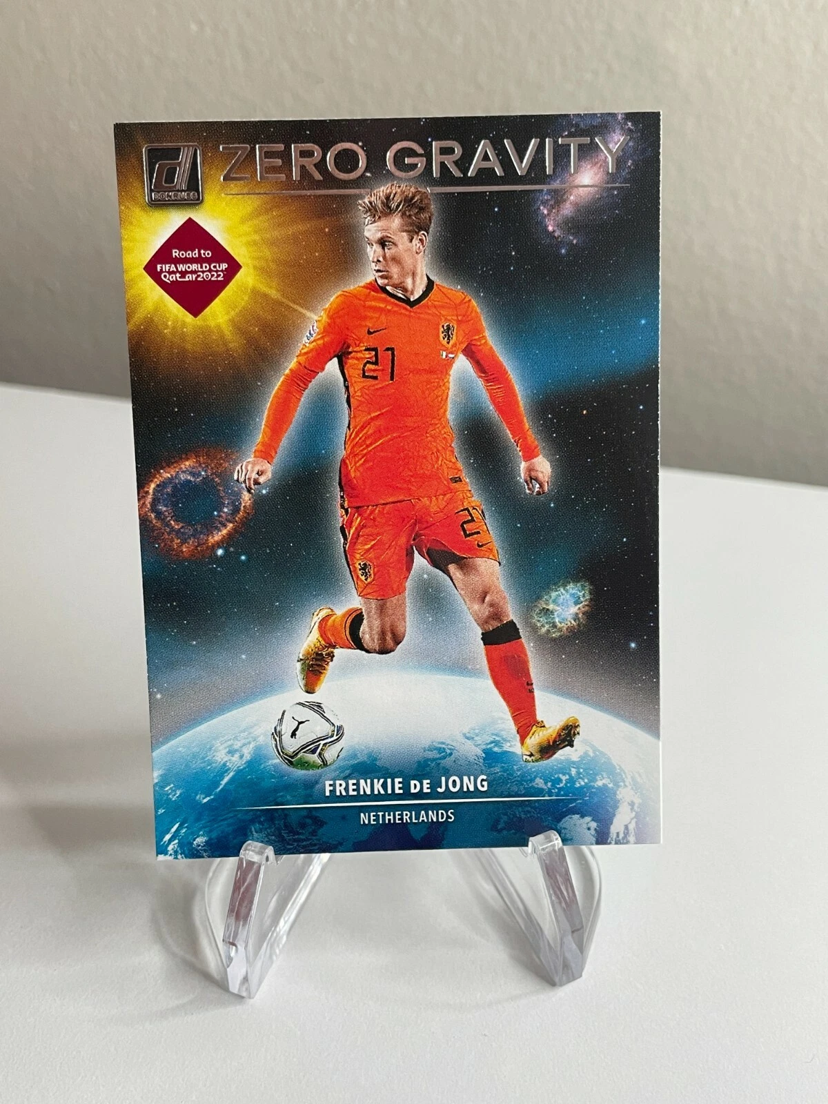 Frenkie de Jong ZERO GRAVITY 2021-22 Panini Donruss Soccer World Cup Qatar #5