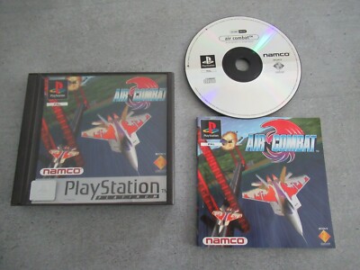 jeu AIR COMBAT platinum pour Playstation 1 ps1 one psx complet avion de chasse