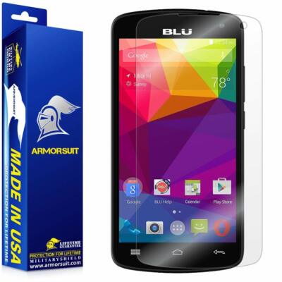 [2 Pack] ArmorSuit MilitaryShield BLU Studio X8 Max Coverage Screen Protector
