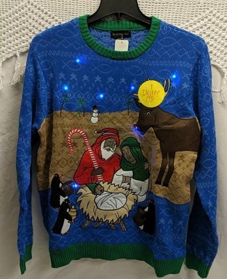 nativity sweater