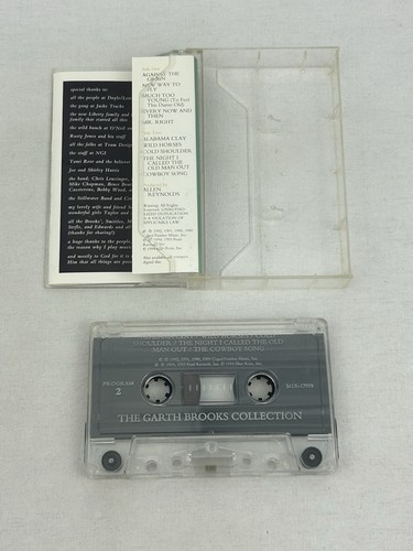 Garth Brooks "The Garth Brooks Collection" & “The Chase” - 2 Cassette Lot Tested - Picture 5 of 9