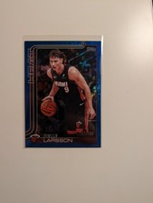 2025-26 Topps Pelle Larsson #79 Blue Parallel /150 Miami Heat Basketball Card
