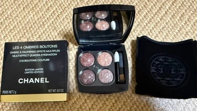 Chanel Les 4 Ombres 219 Boutons Couture Limited sombra de ojos cuádruple - Imagen 1 de 4