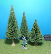 3 Tannen für die Carrera Bahn Hybrid Go Digital 132 Drift 1:50 Bäume Deko 1:43