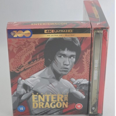 Enter the Dragon SteelBook 4K Collector Bruce Lee 3000 Ex Free Numbered[-18]