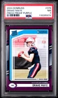 2024 PANINI DONRUSS PP PURPLE #379 DRAKE MAYE ROOKIE RC PSA 7