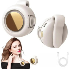Portable Silent Mini Bladeless Fan Clip On, Small Fan Clip on for Shirt Waist