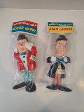 Vintage Japan Knickerbocker Laurel and Hardy Dolls New Old Stock Sealed Vintage Japan Knickerbocker Laurel and Hardy Dolls New Old Stock Sealed
