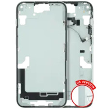 Mid-Frame Housing W/ Small Parts For iPhone 15 Plus US Version  Used OEM Pull: