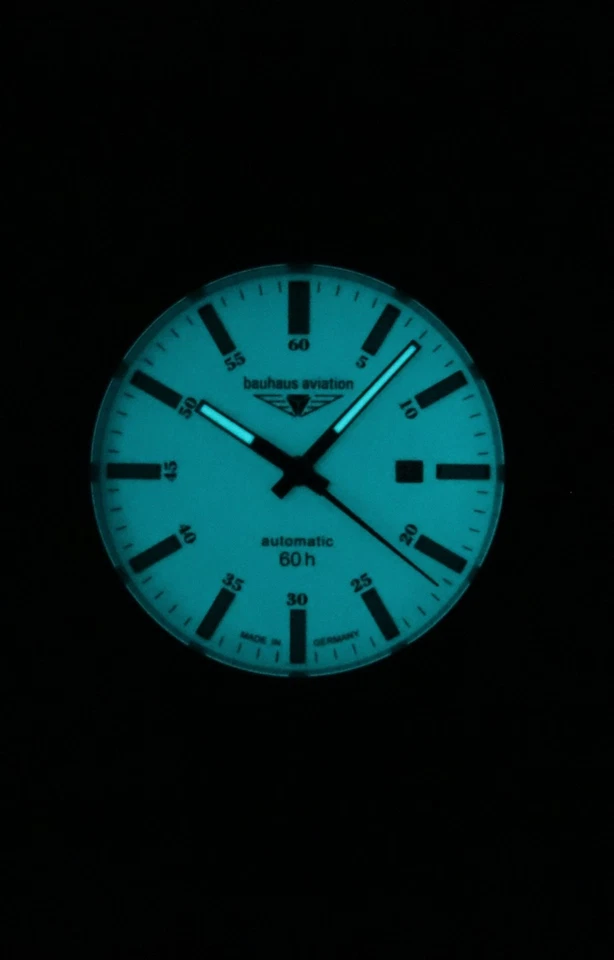 Orologio da uomo Bauhaus Aviation Automatic Casual BA-28645 100M - Immagine 2 di 4