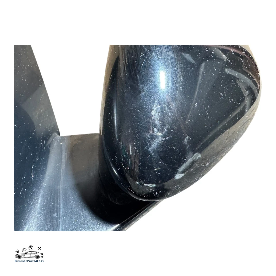 Espejo retrovisor Jaguar XJ X351 2011 plegable eléctrico lado izquierdo del pasajero negro ébano Foto 2 de 4