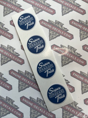 Cragar  Super Trick Wheel Decals Better Color Restoration Go Inside Rim Set Of 4