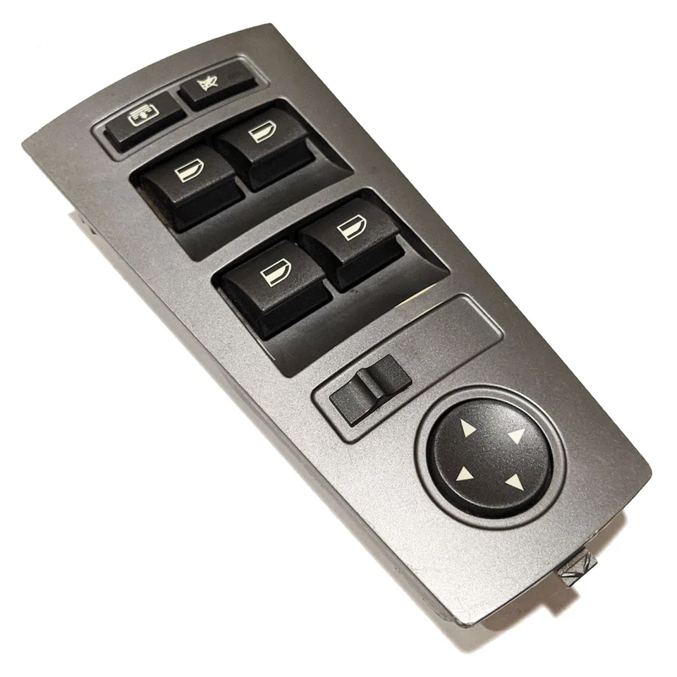 Interruptor mestre espelho janela esquerda driver fabricante de equipamento original BMW 745i 745Li 760i 760Li 2002-2005 - Imagem 2 de 3