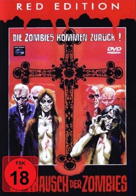 DVD aus Sammlung BLUTRAUSCH DER ZOMBIES Horror Mystery Kultfilm Rarität 