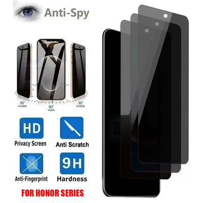 Anti-Spy Tempered Glass Screen Protector for 200 90 70 Lite Devices, 2-4 Pcs