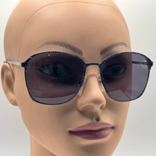 Vintage 1990s Soft Square Metal Eyeglass Frames with New Non-RX Sun Lenses