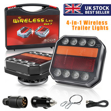 2pcs Magnetic LED Trailer Truck Towing Lightboard Tail Light Lamp Board 10m new