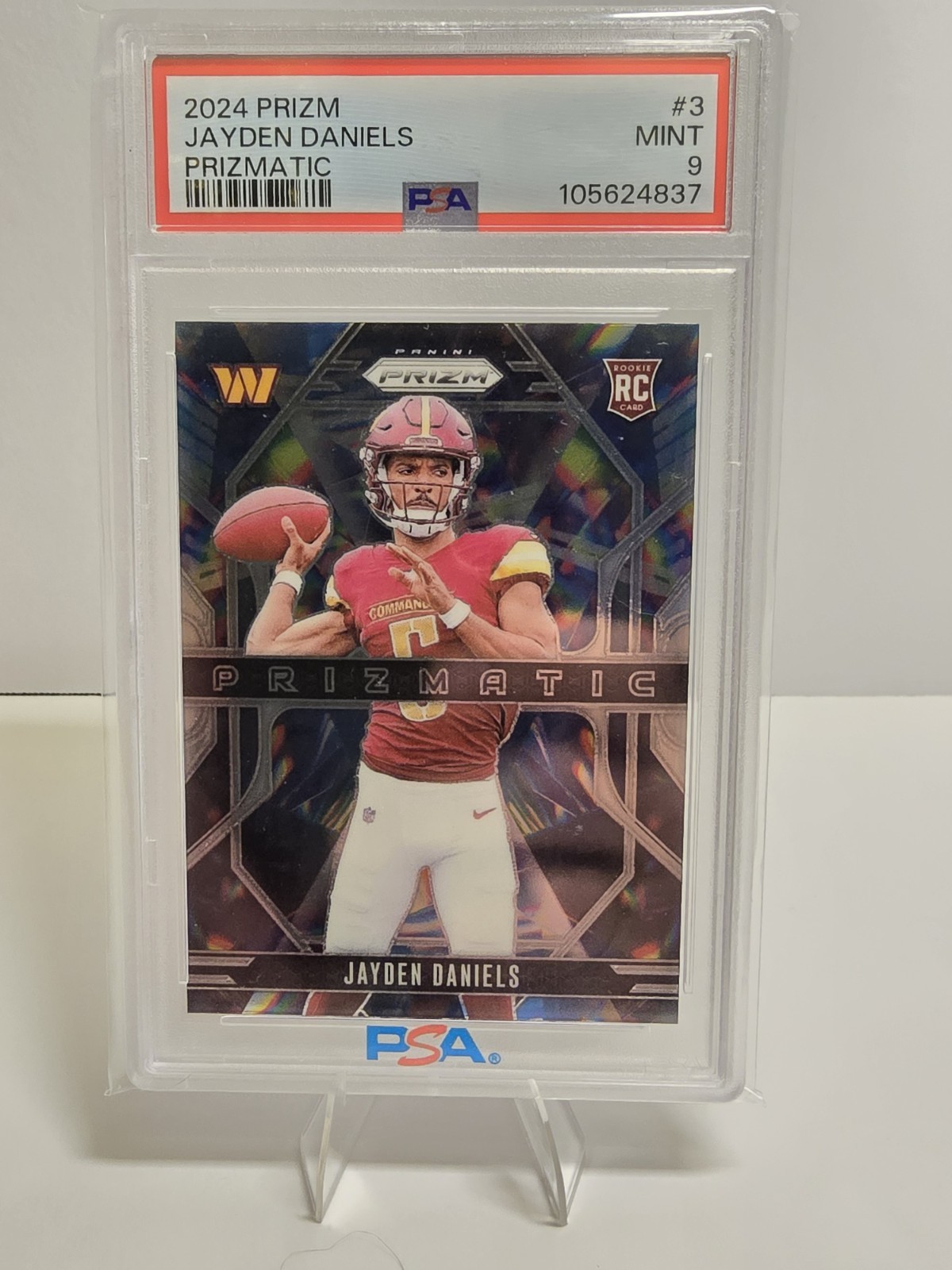 2024 Panini Prizm - Prizmatic Jayden Daniels #3 (RC)