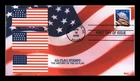 DR JIM STAMPS US COVER FLAG 42C FIRST DAY ISSUE ALL OVER BGC