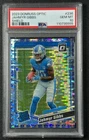 JAHMYR GIBBS PSA 10 2023 PANINI DONRUSS OPTIC #236 SHIELD PRIZM RC ROOKIE 15/32