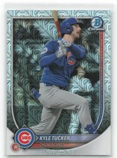 2025 Bowman Chrome Kyle Tucker #57 Mega Refractor Chicago Cubs