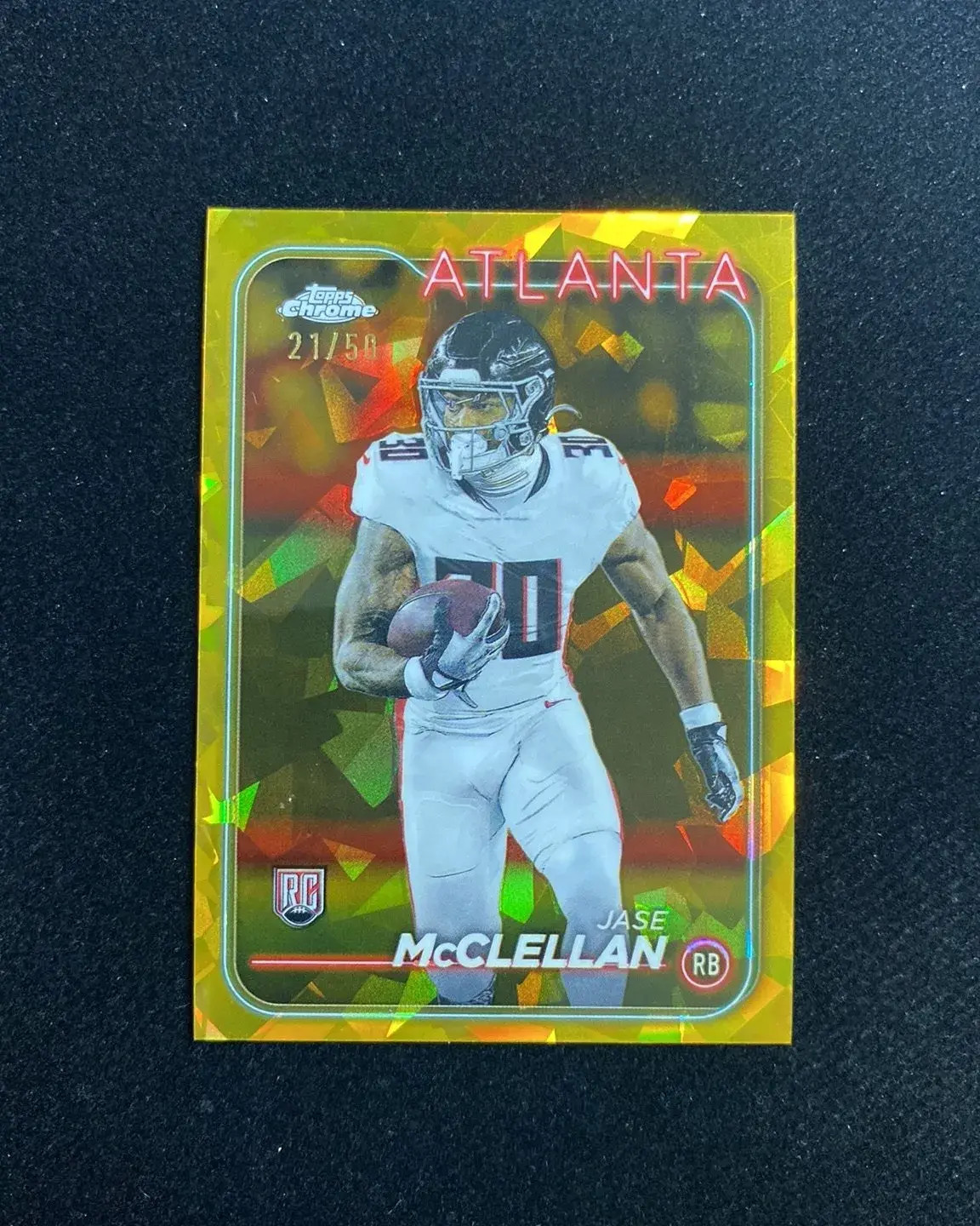 Jase McClellan Topps Chrome Sapphire #281 Gold