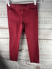 Old Navy Gray Solid Pixie Ankle Pants Women Size 6 Regular