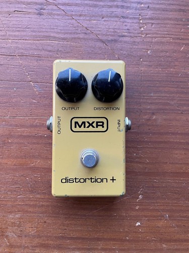 1980 MXR MX-104 Distortion + Effects Pedal – Vintage Orig ’80s Yellow Block Logo