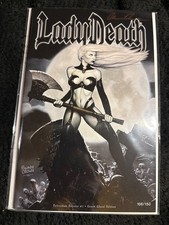 Lady Death Extinction Express 1 Grave Ghoul Ryan Brown LE 106/150 Signed/COA