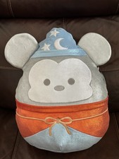 New Disney Squishmallows 100th Anniversary Sorcerers Apprentice Mickey Mouse