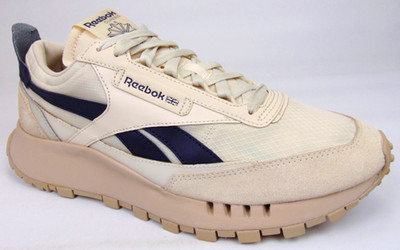 NEW Reebok Men's Classic Legacy AZ Running Shoes Casual Sneakers Size 9.0 M Beig