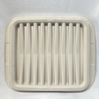 Vintage 1980's Tupperware Ultra 21 Microwave Bacon Roasting Rack Item#  1785-3