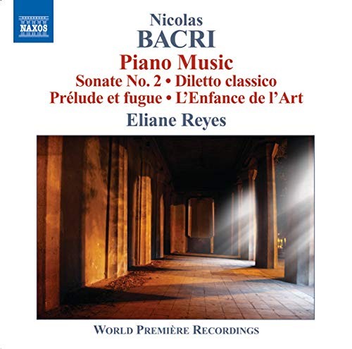 8572530 Nicolas Bacri Bacri: Piano Works CD 8572530 NEW
