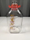 Vintage Cloister Dairies Ephrata PA 1/2Gallon Glass Milk Bottle 25th Anniversary