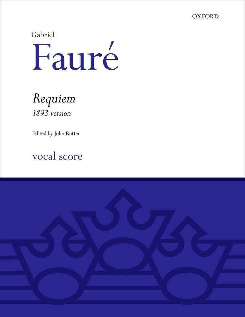 Classic Choral Works: Requiem (1893 Version) by Gabriel Fauré (1985, Sheet ... - Image 5