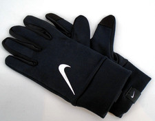 Nike Therma-FIT Fleece Gloves Men's Large Touch Screen Black/White