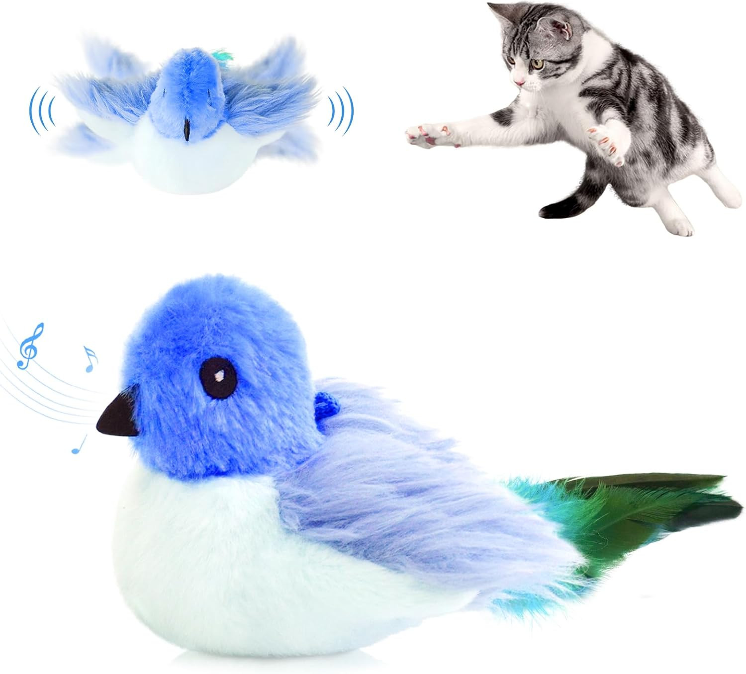 Jouet interactif électrique pour chaton pour l'occuper seul à la maison