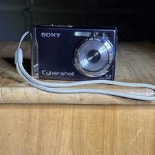 Sony DSC-W80 Indigo 7.2 MP Compact Digital Camera 1 Battery Charger