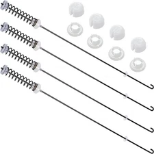 W10780045 Washer Suspension Rod Kit for Whirlpool Kenmore RTW4516FW1 AP5971396