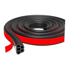 Car Door Seal Strip, Automotive Weather Stripping, 32.8Ft Rubber Double Layer