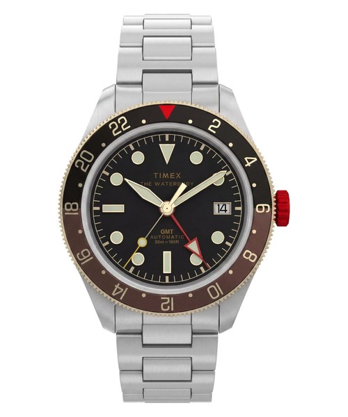Timex Waterbury Heritage Silber Herren Armbanduhr TW2Y93500-image
