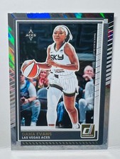 Dana Evans Las Vegas Aces 2025 Donruss Silver Holo WNBA #37